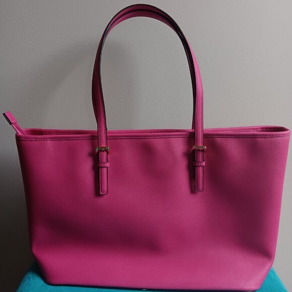 Michael Kors Large Jet Set Travel Tote. - Picture 3 of 7